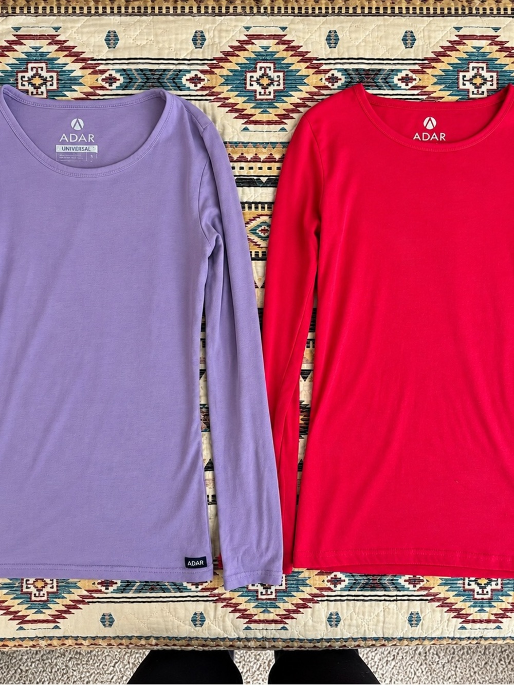 Adar long sleeve medical tees